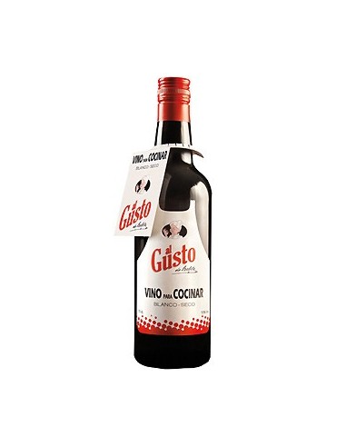 Vino blanco seco para cocinar Al Gusto 750 ml.