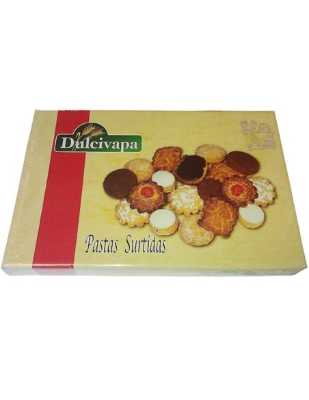 Pastas surtidas Dulcivapa 450 gr.