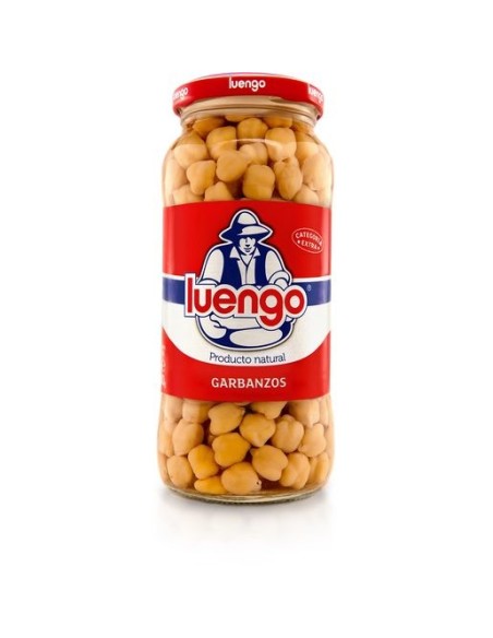 Chickpeas cooked Luengo 570 gr.
