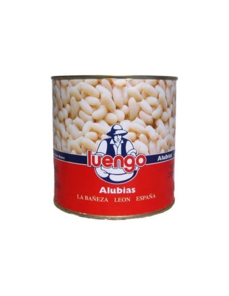 White beans cooked Luengo 2.6 kg