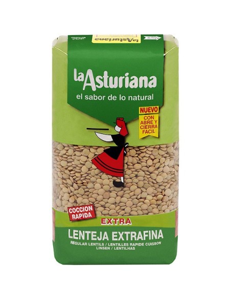 Extrafina Lentil La Asturiana 1 kg.