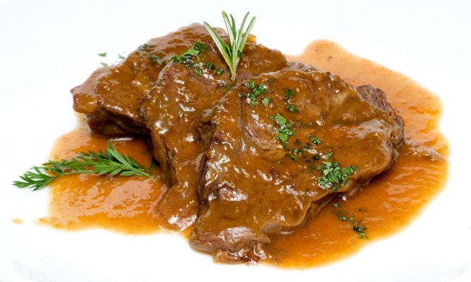 Salsa Kalbsbäckchen