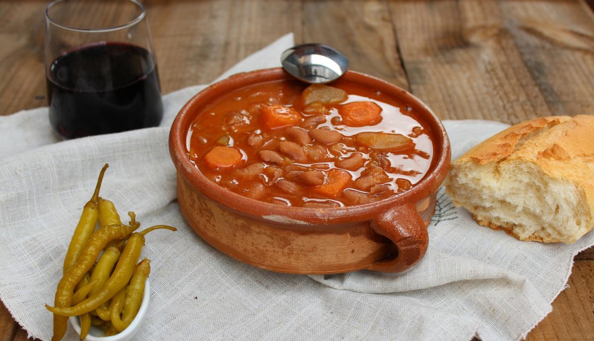 Alubias Blancas con Verduras
